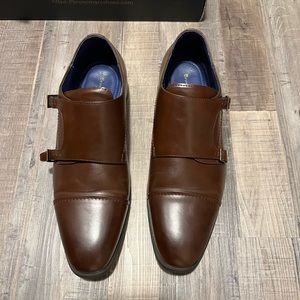 Bruno Marc Monk Strap Dress Loafer